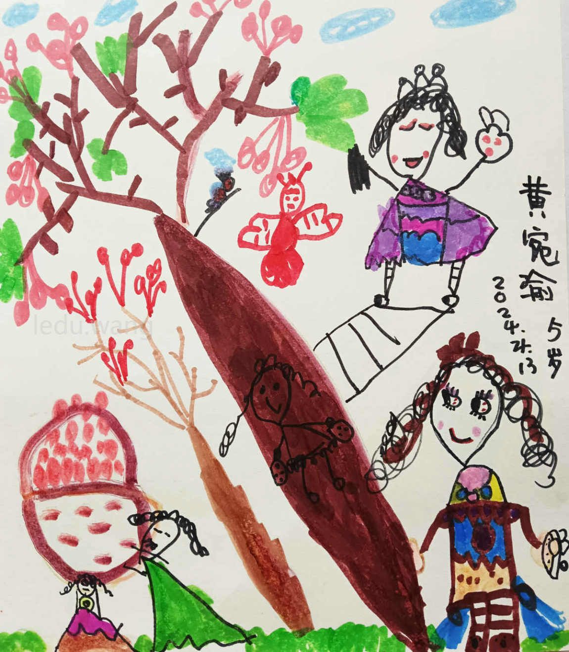 花椒儿童绘画 黄宛俞