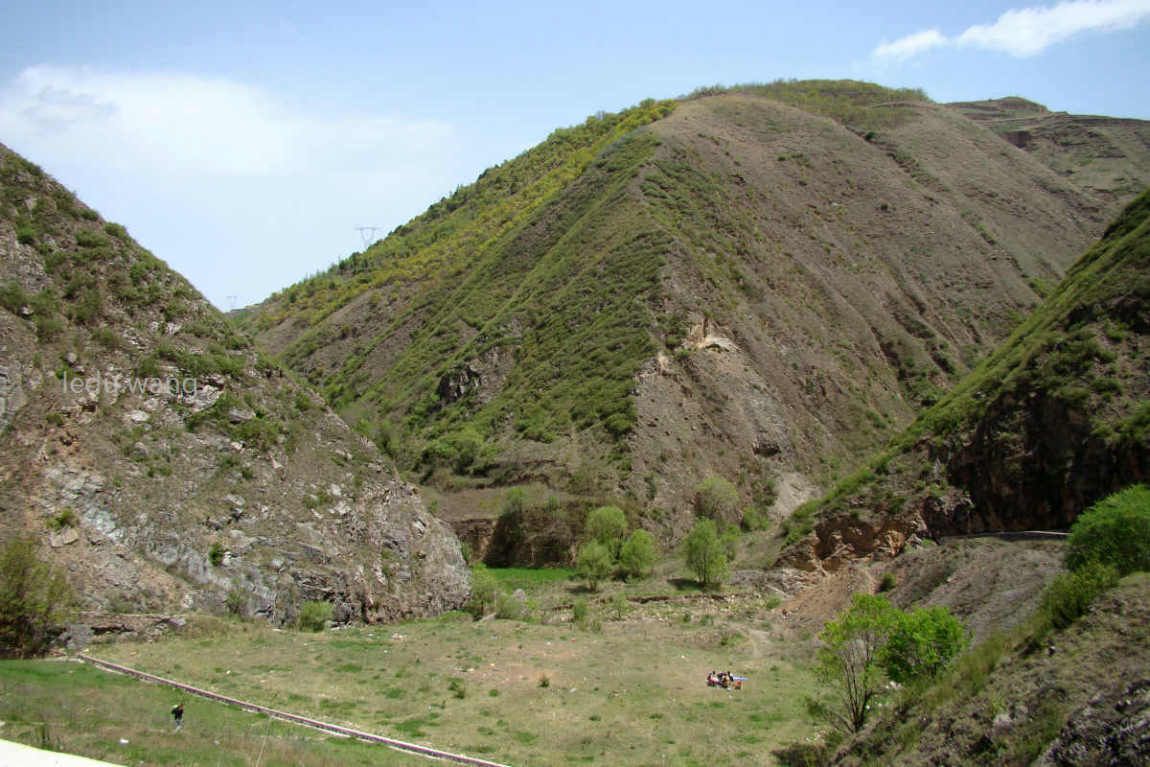 秦安苏峡坝风光